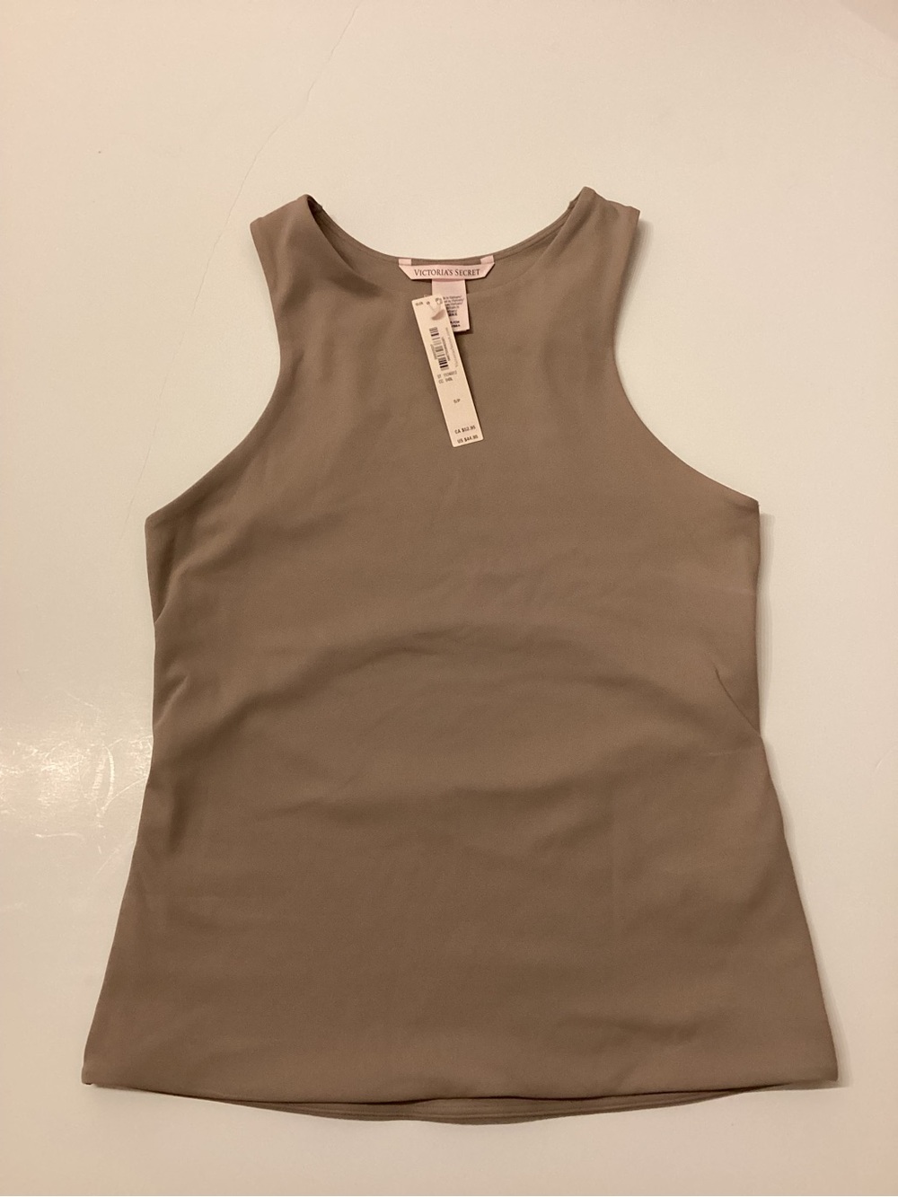 Victoria's Secret Taupe Sleeveless Crewneck Tank